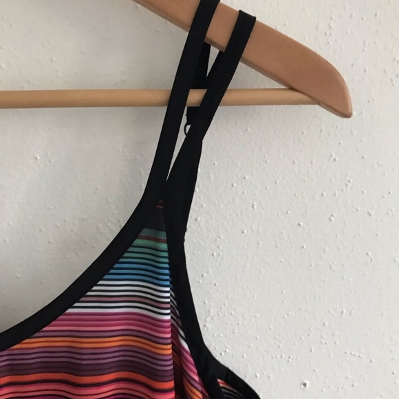 Athleta rainbow-striped summer dress - Picture 3 of 8